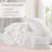 4 Pieces Twin/Twin XL Comforter Set,White-131299413-131299415