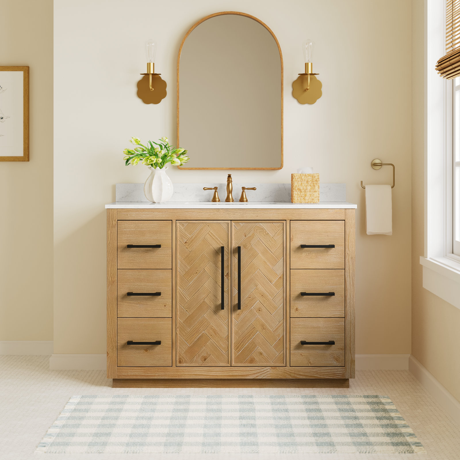 Jareth 48" Single Bathroom Vanity Set