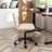 Fabric Swivel Office Chair-1180022012