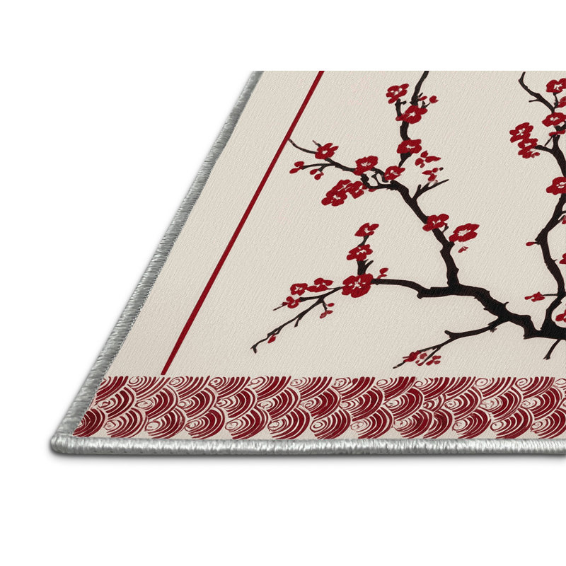 Blossom Ripples Rug, Round 5'