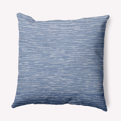 Housse et insert de coussin carré en tricot Marled