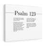 Trinx The Lord Our God Psalm 123 Christian Wall Art Bible Verse Print