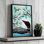 Reproduction d'art sur toile «Wilderness Collage» par Kim Conway