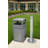 Commercial Zone Smokers' Outpost Aluminum and Steel Smoker's Post-3131569