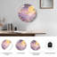 Horloge murale en verre Mountain-1467158549