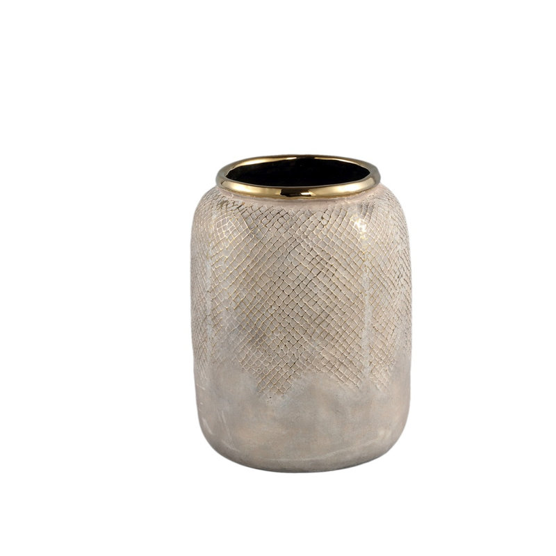 Streetsboro Ceramic Pot Planter, 25cm H x 20cm W x 20cm D