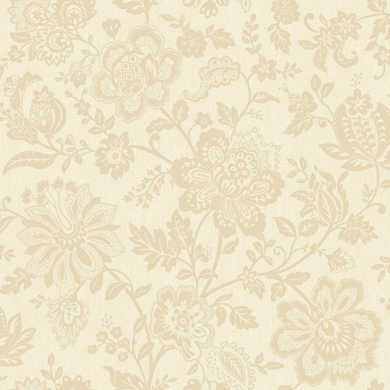 Aramis 10m x 53cm Wallpaper Roll, Cream