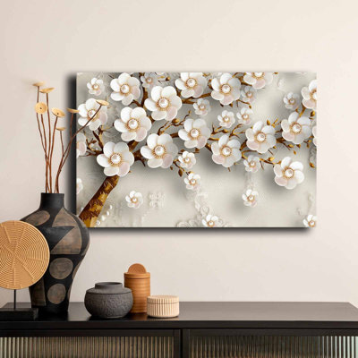 Peinture décorative sur toile