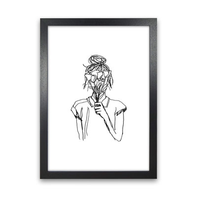 Left Hand Flower Girl by Carissa Tanton - Print