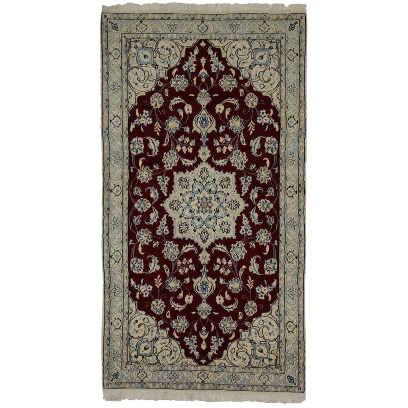 Nishtha Oriental Area Rug in Red