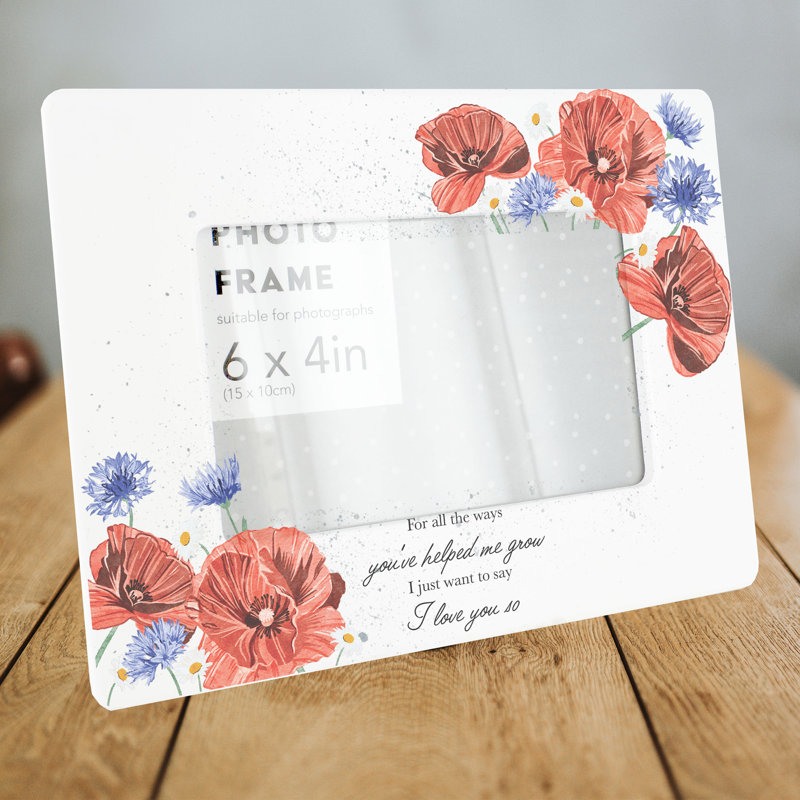 White Ceramic Picture Frame