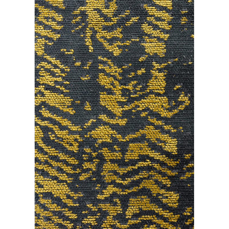 Bettylu Abstract Hand Loom Indoor / Outdoor Area Rug, Rectangle 6'7" x 8'2"