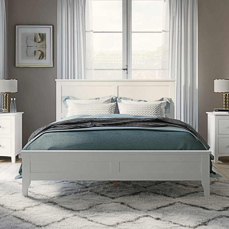 Contemporary Full Platform Bed