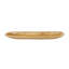 Plateau brun en bois de teck Aughalish