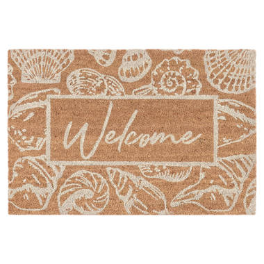 MacKenzie-Childs Monogrammed S Entrance Mat