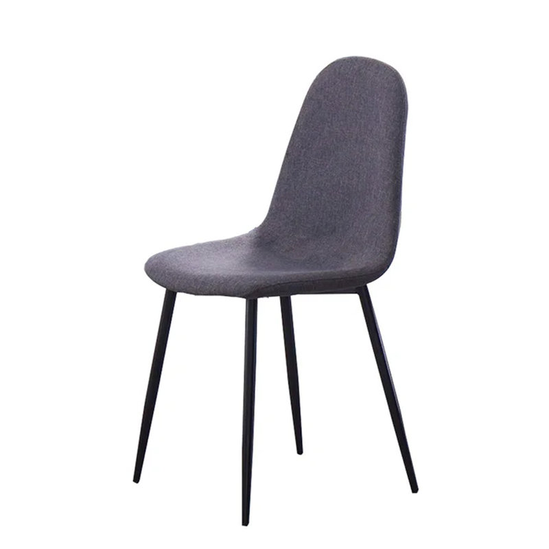 Chaise d'appoint Nick en gris