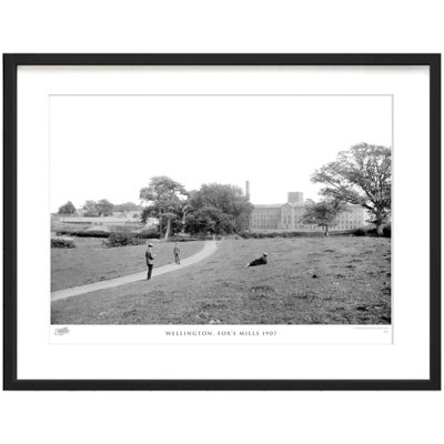 Wellington, Fox's Mills 1907 - Single Picture Frame Print