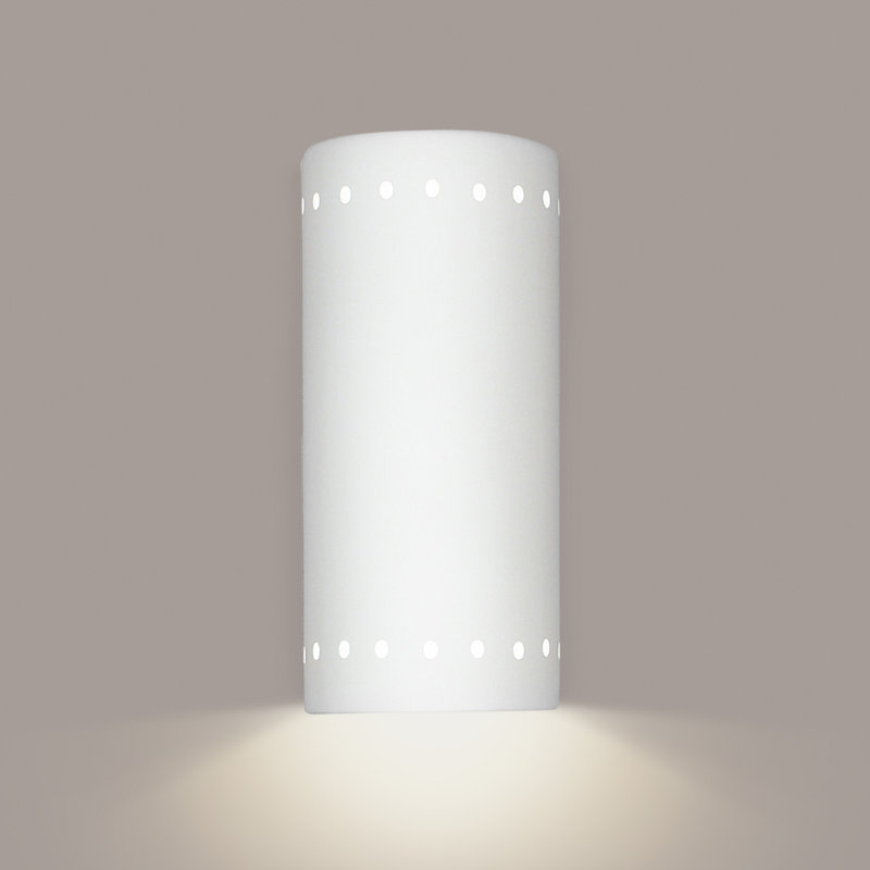 Boomer Ceramic Flush Mounted Sconce