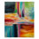 Couverture sherpa à rayures 3 couleurs