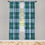  Checkered Curtains, Plaid Tartan English Tile-837650689-818298774