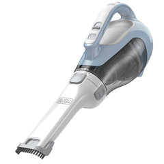 Black+Decker 14.4V Lithium-ion Cordless Pivot Dustbuster/Cyclonic Hand  Vacuum Cleaner, 2 Years Warranty - White