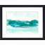 «Teal Coast I» par June Erica Vess - peinture encadrée-1149753235-1110366977