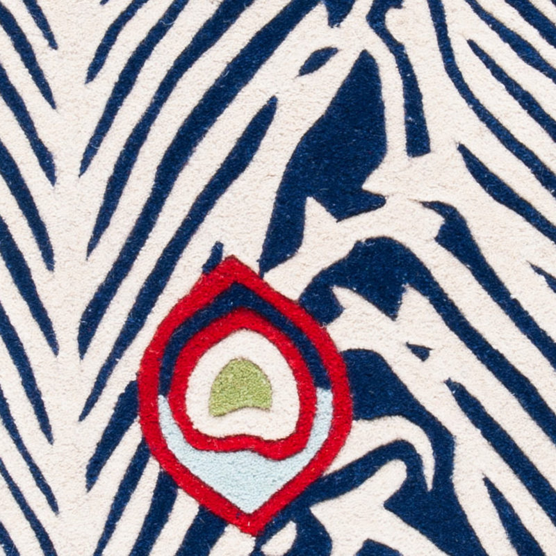 Nonia Hand Tufted Wool And Viscose Rug, Rectangle 2'6" x 4'