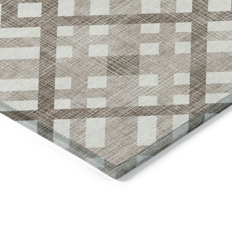 Tapis intérieur / extérieur Kinslee, Rectangulaire 8 pi x 10 pi