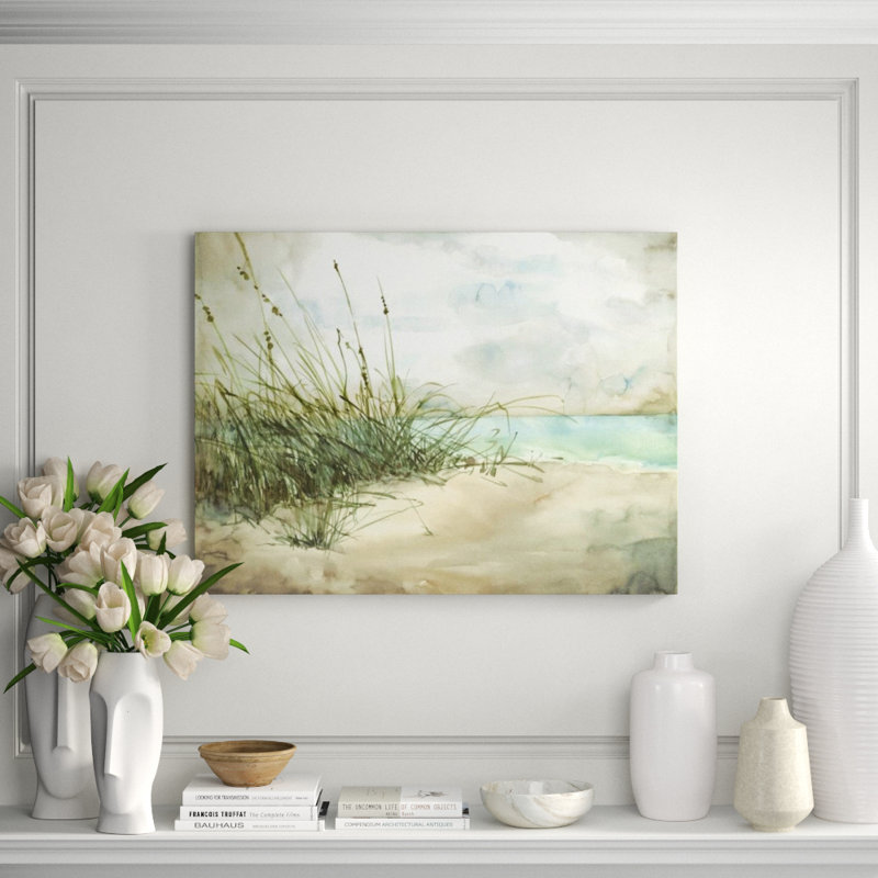 See You Again I Print by Sara Brown, 36" H x 48" W x 1.5" D, Knife Gel