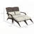 Garden Wicker Chair,2 Person Fire Pit Chair,Lounge Chair-745824701
