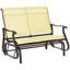 Banc oscillant d'extérieur pour 2 personnes Outsunny