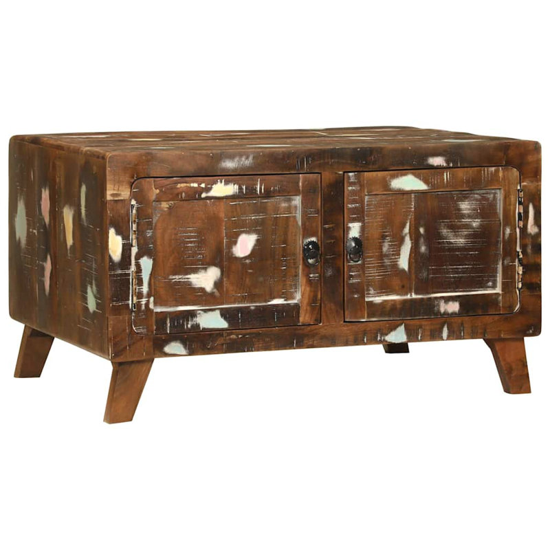 Solid Wood Coffee Table with Storage