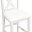 Counter Height Rustic Table With 4 Chairs. Solid Wood, , Cushioned Seats, Practical Space Saving Solution 5 Dining Table, Seats-991243815