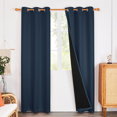 Full Shade Blackout Curtains (Set of 2)