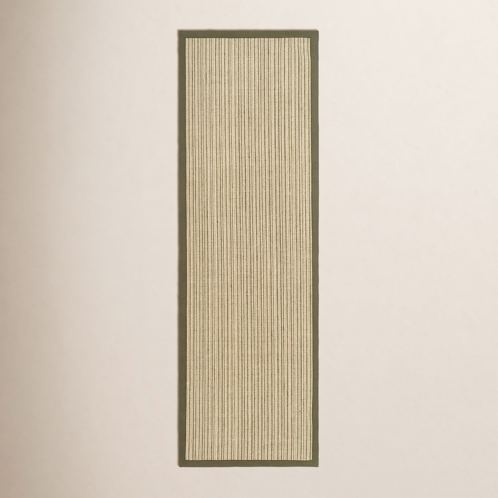 Auckland Jute/Sisal Natural Area Rug, Runner 2'6" x 8'