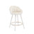 Damisi Upholstered Counter Stool with Metal Frame-908866363