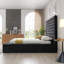 Mikara Upholstered Velvet Platform Bed-1927207906-1950356267