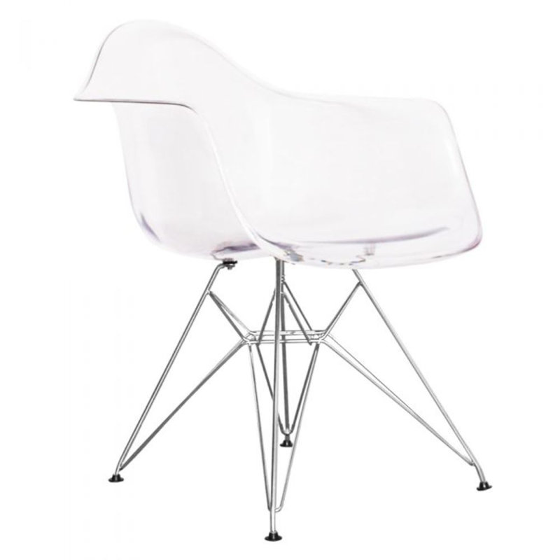 Drelyn 18'' H Armchair, Clear