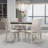 Rituraj 4-Person Wood Round Dining Table Set Kitchen & Dining Room Set-852563471-852563470