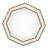 Facet Seven-Light Convertible Hexagonal Two-Tier Chandelier-94487039-94487038