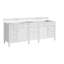 Brittany 84'' W Double Bathroom Vanity Base