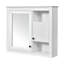 Pharmacie murale 32 "avec 3 tablettes
