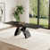 95"extendable Modern Dining Table Set With 8 Dining Chairs