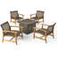 Gailey 4 - Person Patio Conversation Set-2098762181