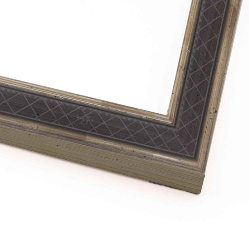 Emillee Silver Solid Wood None Picture Frame, 10" W x 20" H