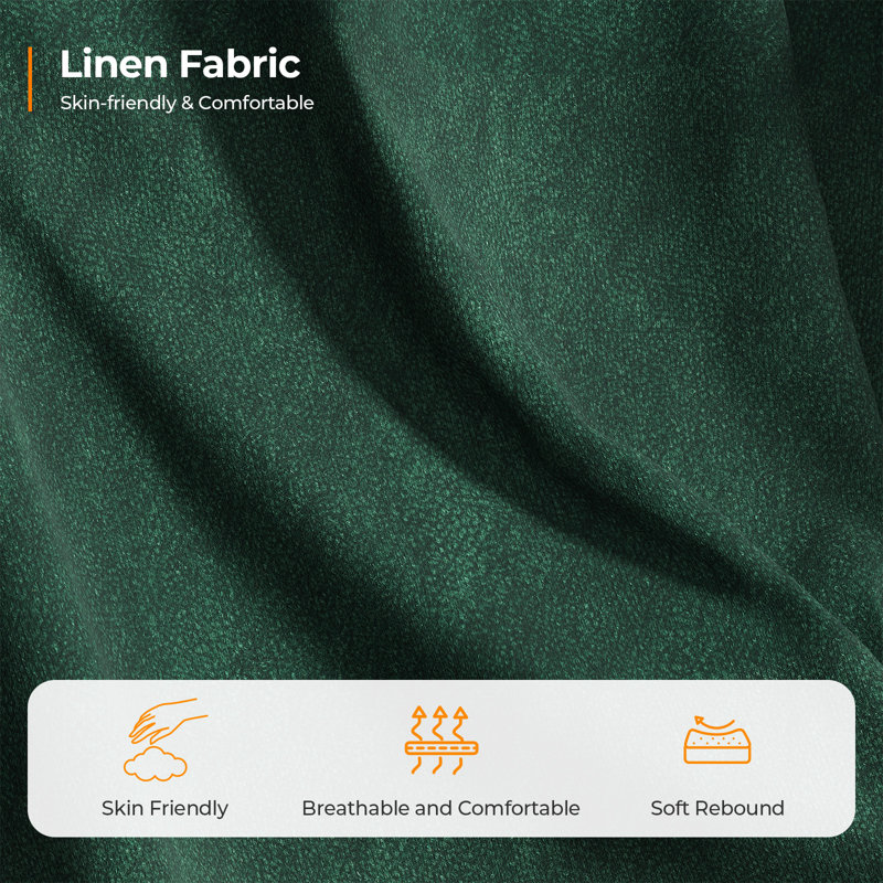 Brooklington 89'' Upholstered Sofa