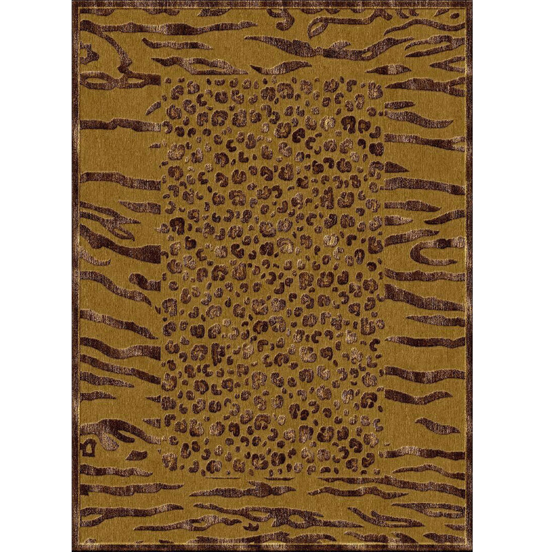 Tapis café / chocolat Sperber, Rectangle 2 pi 1 po x 4 pi