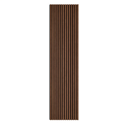 Panneaux muraux acoustiques en bois 94,5 po x 23,6 po, panneaux décoratifs insonorisants pour murs et plafonds, panneaux muraux en bois à lattes 3D
