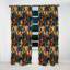 Motif de motif cachemire artistique III - Rideau floral - Velours obscurcissant - 1 panneau-107596576