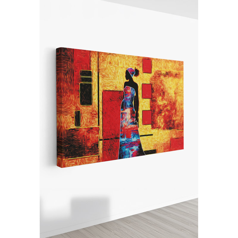 Superbe peinture sur toile décorative, 16 po x 24 po | 100% toile avec une épaisseur de 1,2 pouce | Parfait pour la décoration intérieure, le salon et le bureau | Couleurs éclatantes et conception unique pour rehausser tout espace